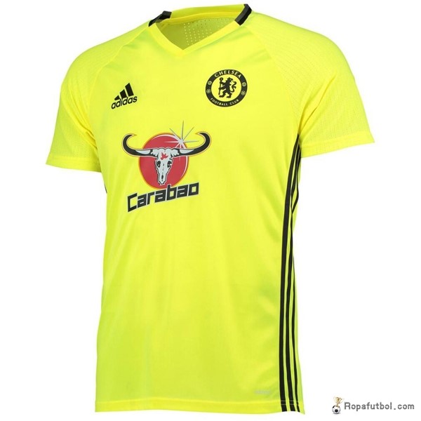 Camiseta Entrenamiento Chelsea 2016/17 Verde Fluorescente